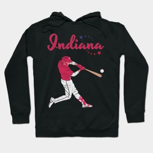 Indiana USA Baseball Hoodie